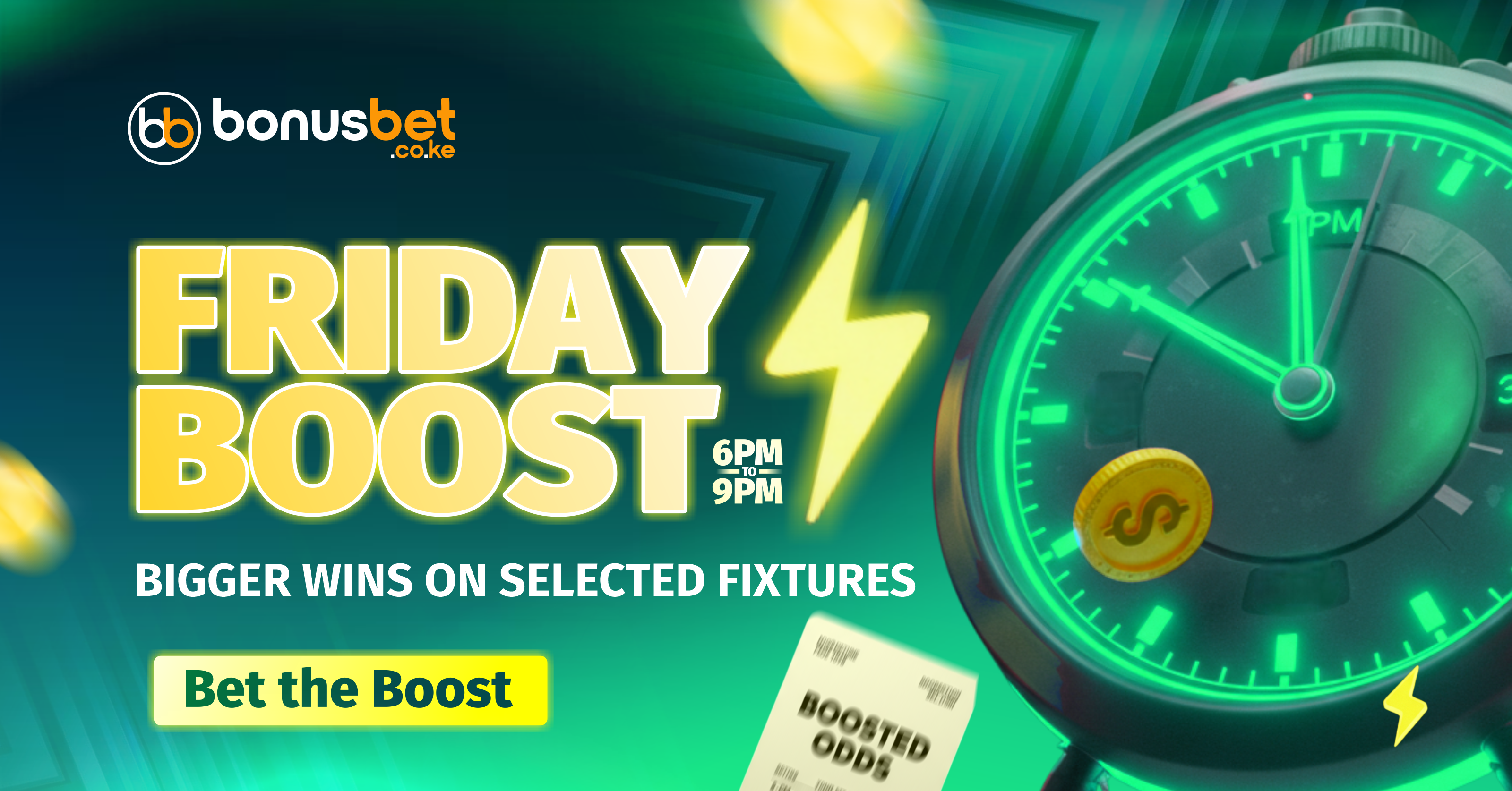 Friday Boost Promotion